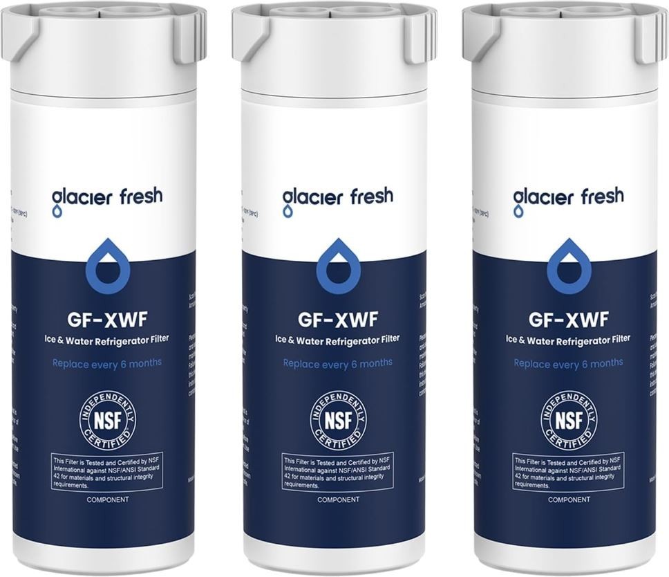 GLACIER FRESH XWF Replacement for GE XWF Refrigerator Water Filter 3 Pack gallery