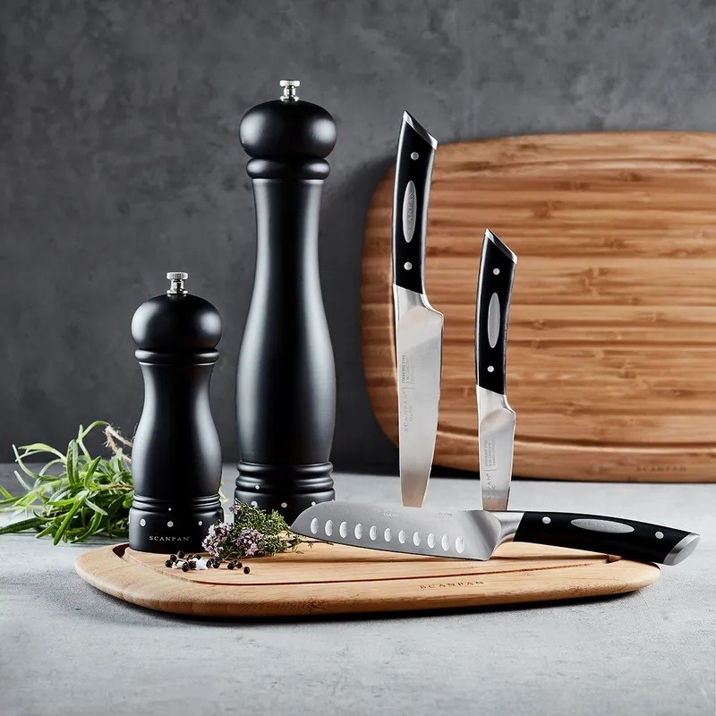 Premium Kitchen Knives With Sharp Blades Comfy Grip Scanpan Classic Collection gallery