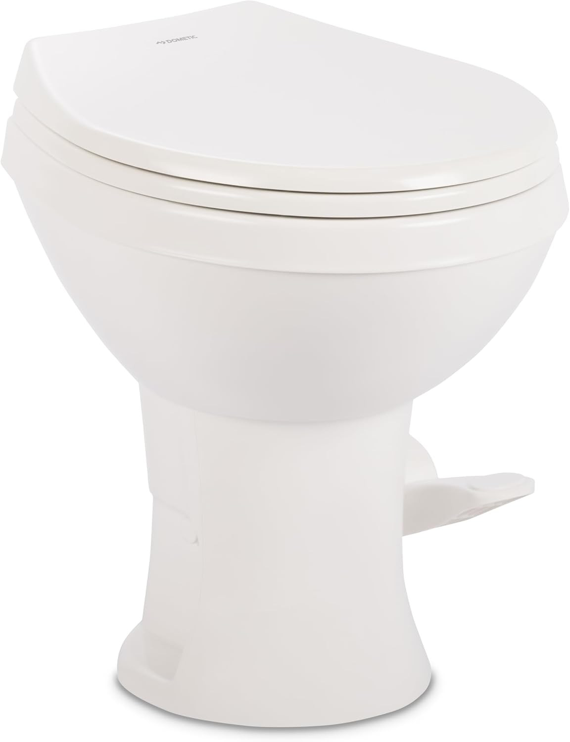Model 400 Essential RV Toilet – round Lightweight Plastic Bowl, Universal Fit & gallery