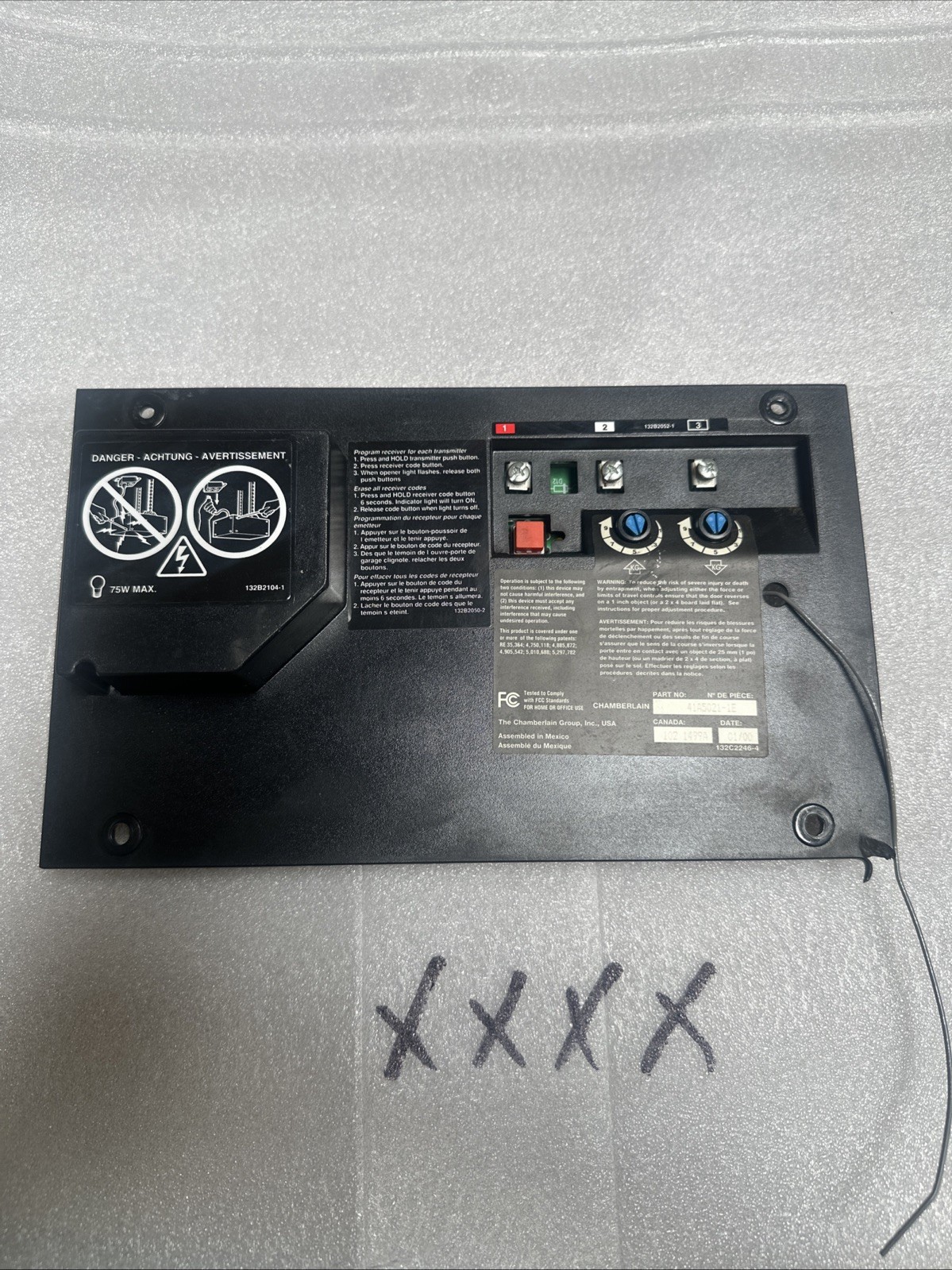 Liftmaster Logic Board 41a5021-1e orange Learn Button Lifetime Warranty gallery