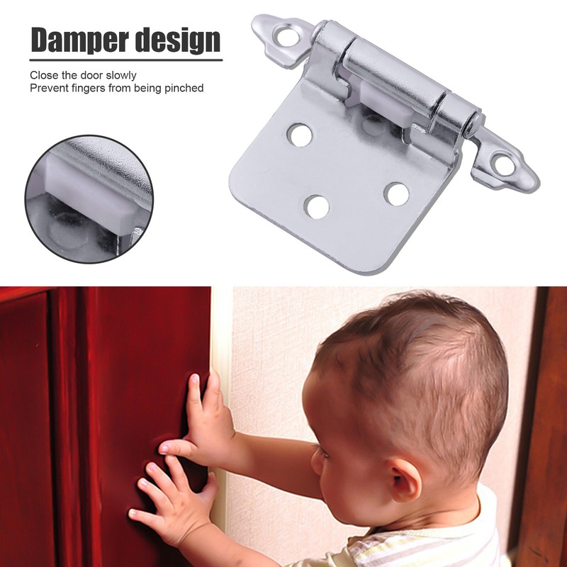 Kitchen Cabinet Hinges Overlay Self Closing Face Mount Cupboard Door Hinge Lot gallery