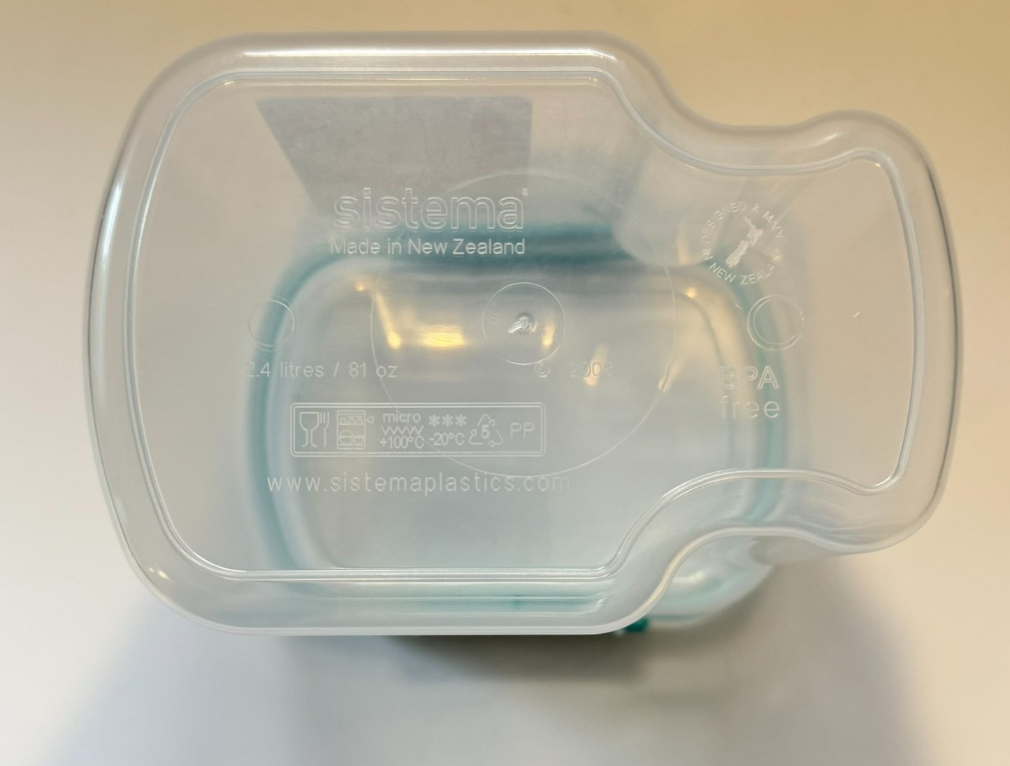 2 Pack - Sistema 2.4 L Sugar Container Bake It Phthalate BPA Free New Zealand gallery
