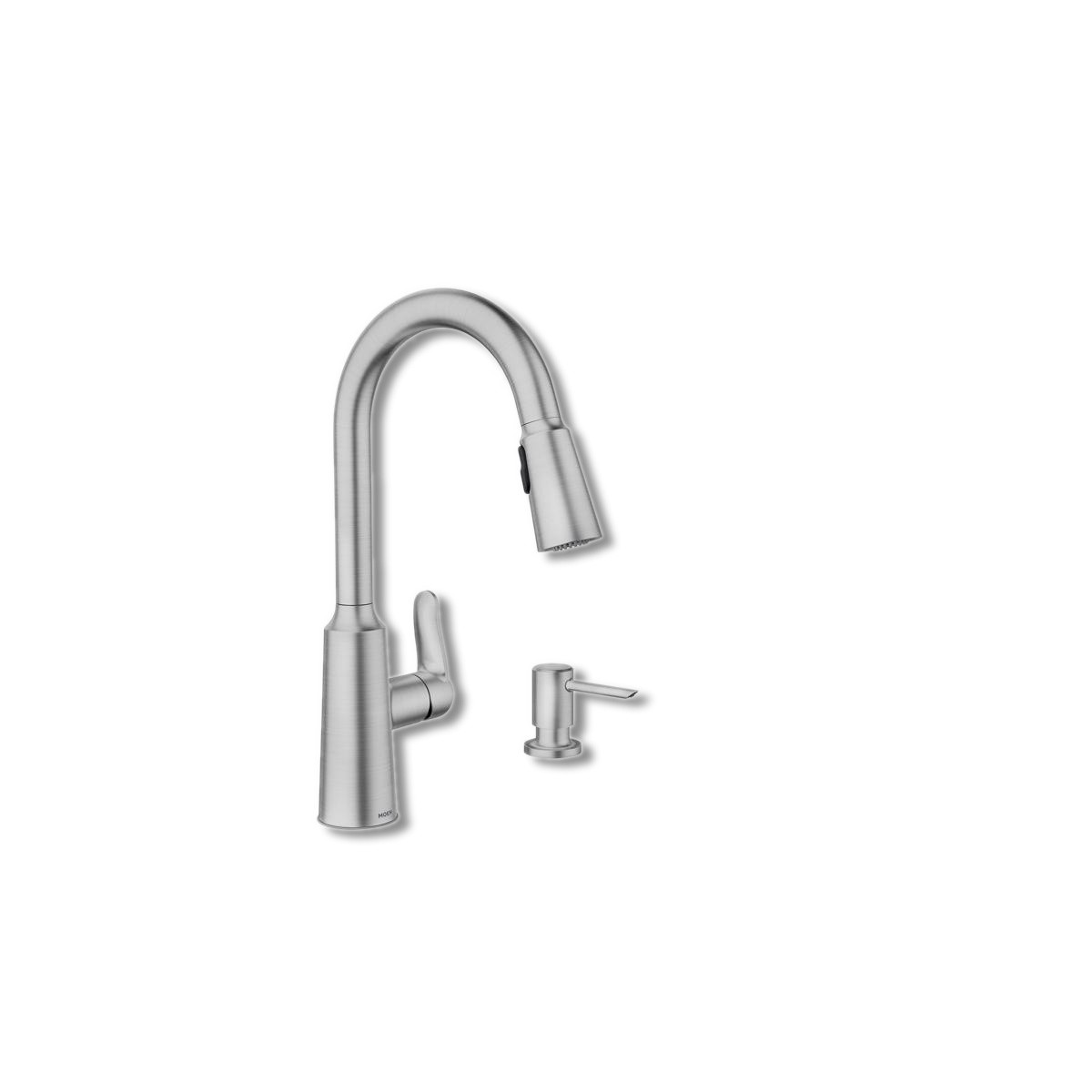 Moen Edwyn One Handle Stainless Steel Pull-Down Kitchen Faucet 87028SRS gallery