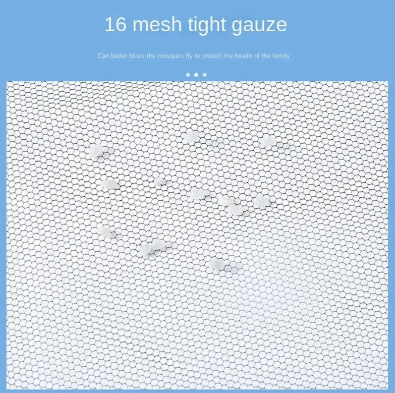 1pc DIY Mosquito Net Window Screen Self Adhesive Mesh Fly Bug Net Curtain - NEW gallery