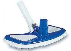 ProTech Weighted Vacuum Head w/ Brushes For Vinyl & Concrete Swimming Pools