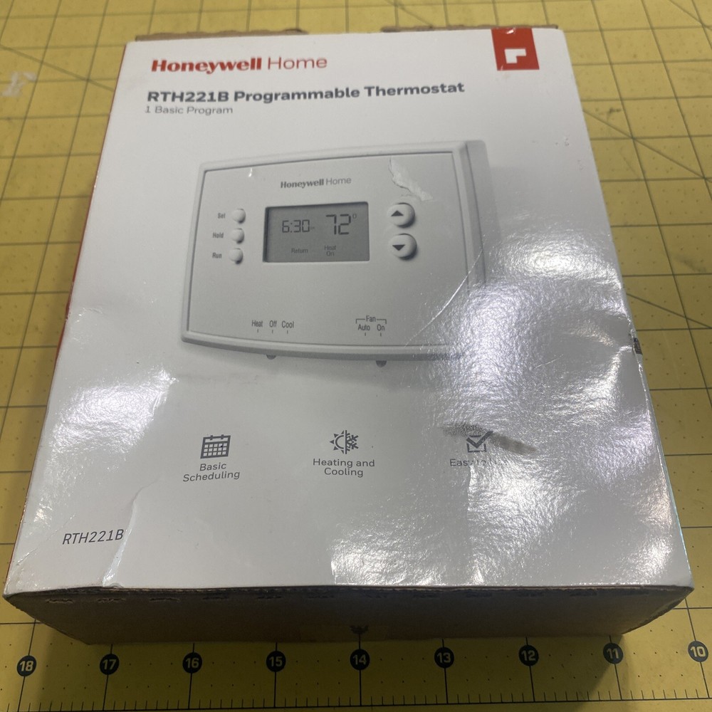 Honeywell 1-Week Programmable Thermostat (RTH221B1039)
