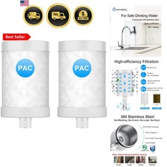 Replacement Filter Cartridge for Faucet Filter Compatibel with: WS-FM001-PAC/…