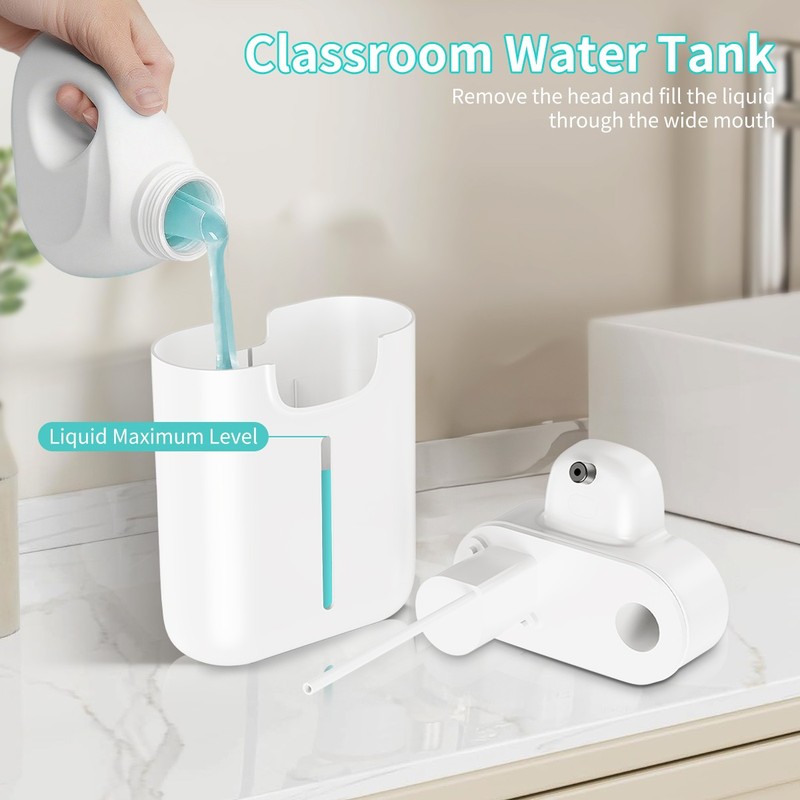 500ml Automatic Foaming Soap Dispenser, Touchless Dispenser USB Rechargeable gallery