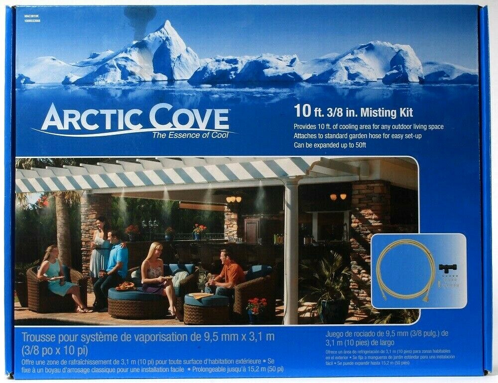 1 Count One World Technologies Arctic Cove 10 Ft 3/8 in Misting Kit Outdoor Cool gallery