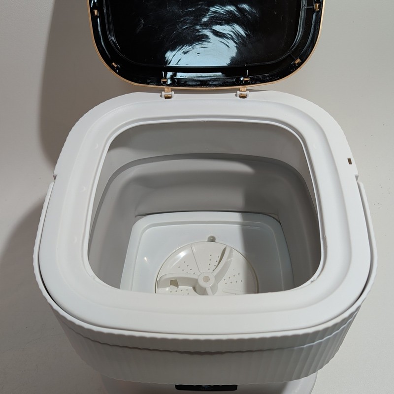 18L Portable Washing Machine Mini Compact Twin Tub Washer Spinner Open Box gallery
