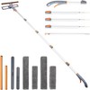 Eazer 3-in-1 Spray Window Squeegee, 76'' Window Cleaner Tool with 5-Section Exte gallery