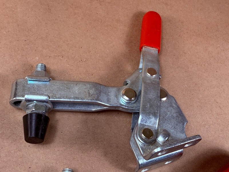 2 types - Horizontal Quick-Release Toggle Clamp, 500 lbs 225D 12130 gallery