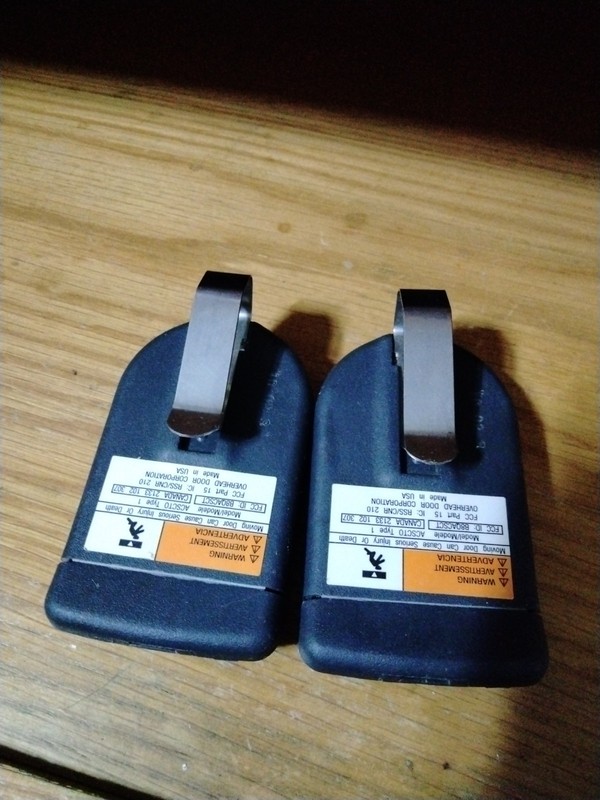 (1)Overhead Door CODEDODGER Remote Control ACSCTO Type 3 Genie Garage Opener te gallery