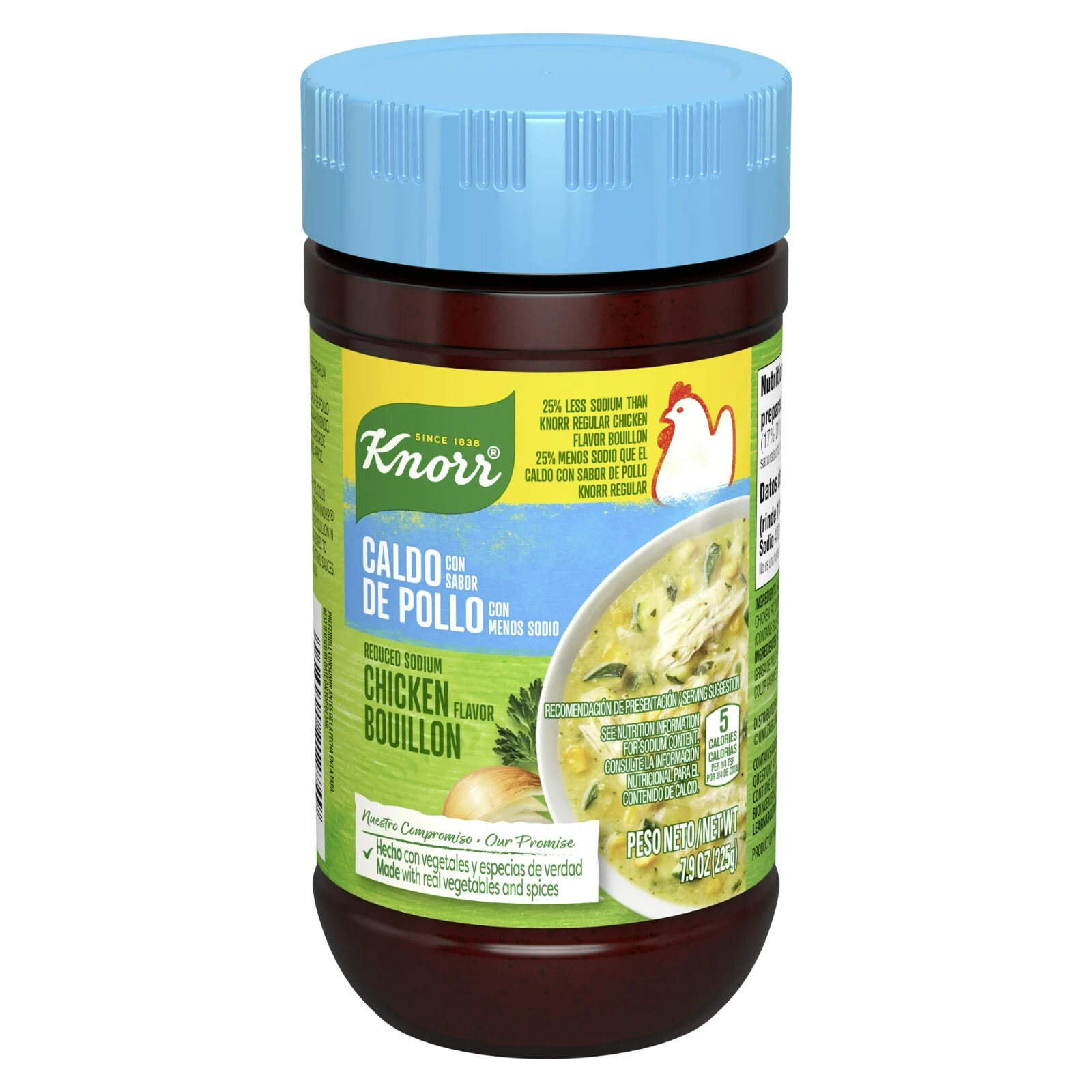 Knorr Granulated Bouillon Reduced Sodium Chicken 7.9 oz gallery