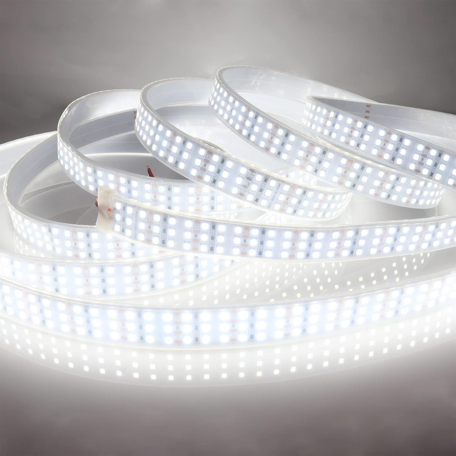 16.4Ft Super Bright Triple Row LED Strip Lights, Daylight White 6000K DC12V 1800 gallery