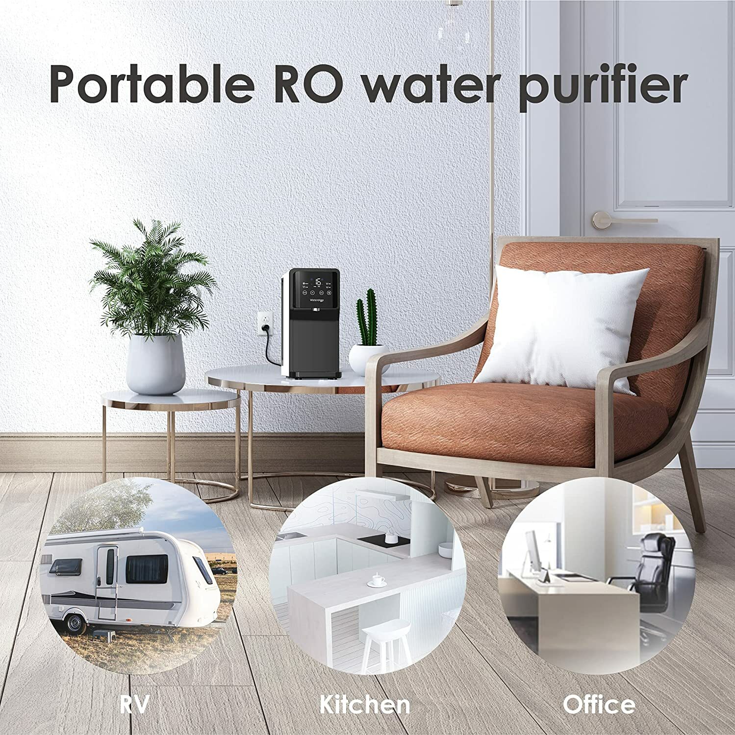 Waterdrop N1 Countertop Reverse Osmosis System, TDS Reduction gallery
