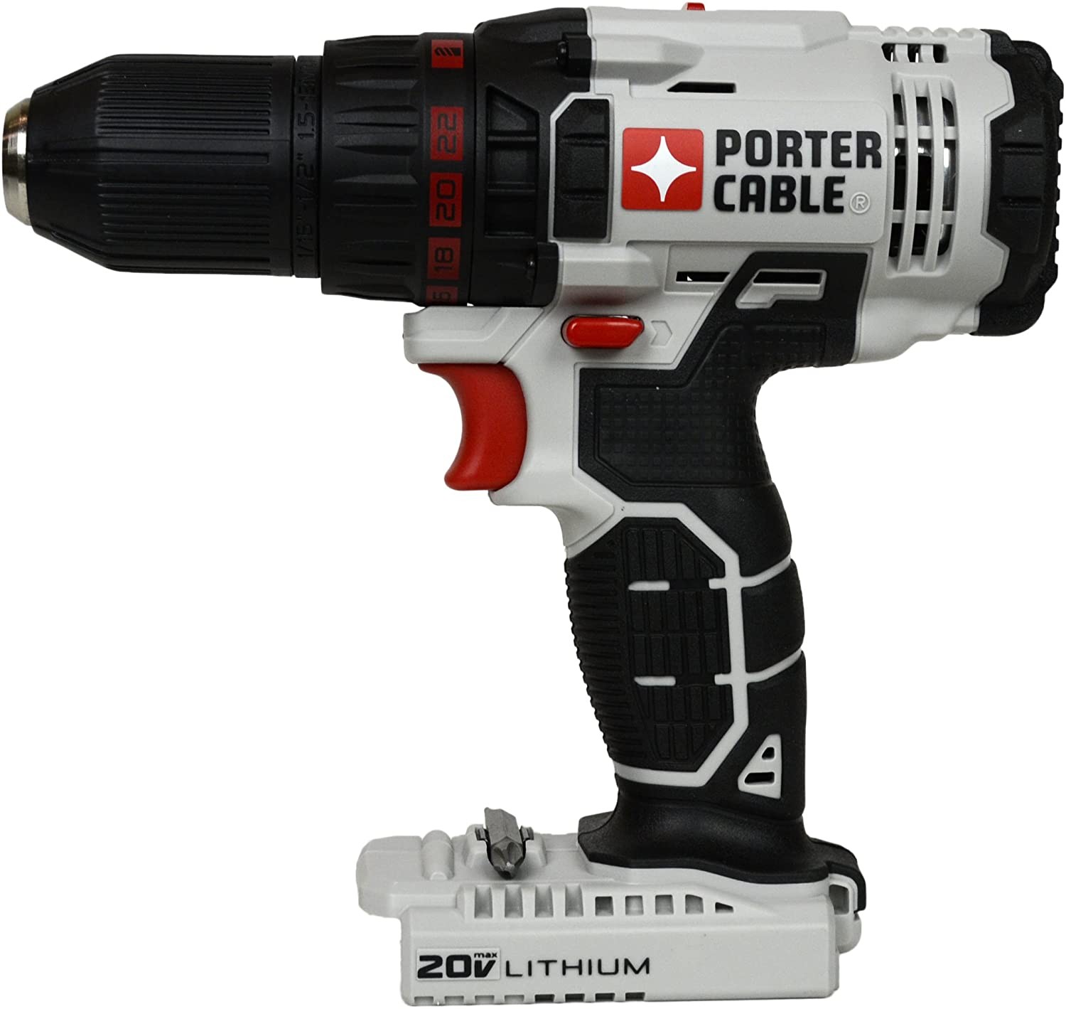 PORTER CABLE PCC601 Max 20 Volt Lithium Ion Cordless 1/2" Drill Driver TOOL ONLY gallery