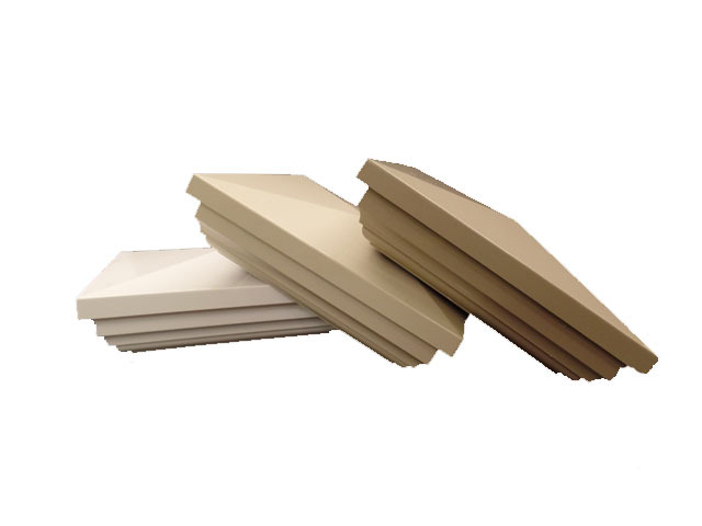 4" x 4" New England Vinyl Post Cap (3 colors) (NEW) gallery