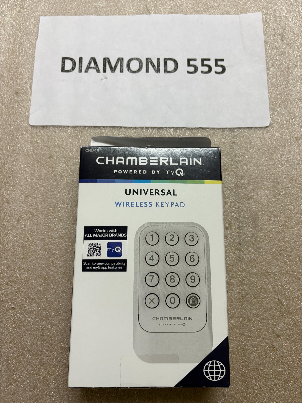 Chamberlain Universal Wireless Garage Door Keypad powered by myQ CHU48 | 6696 gallery