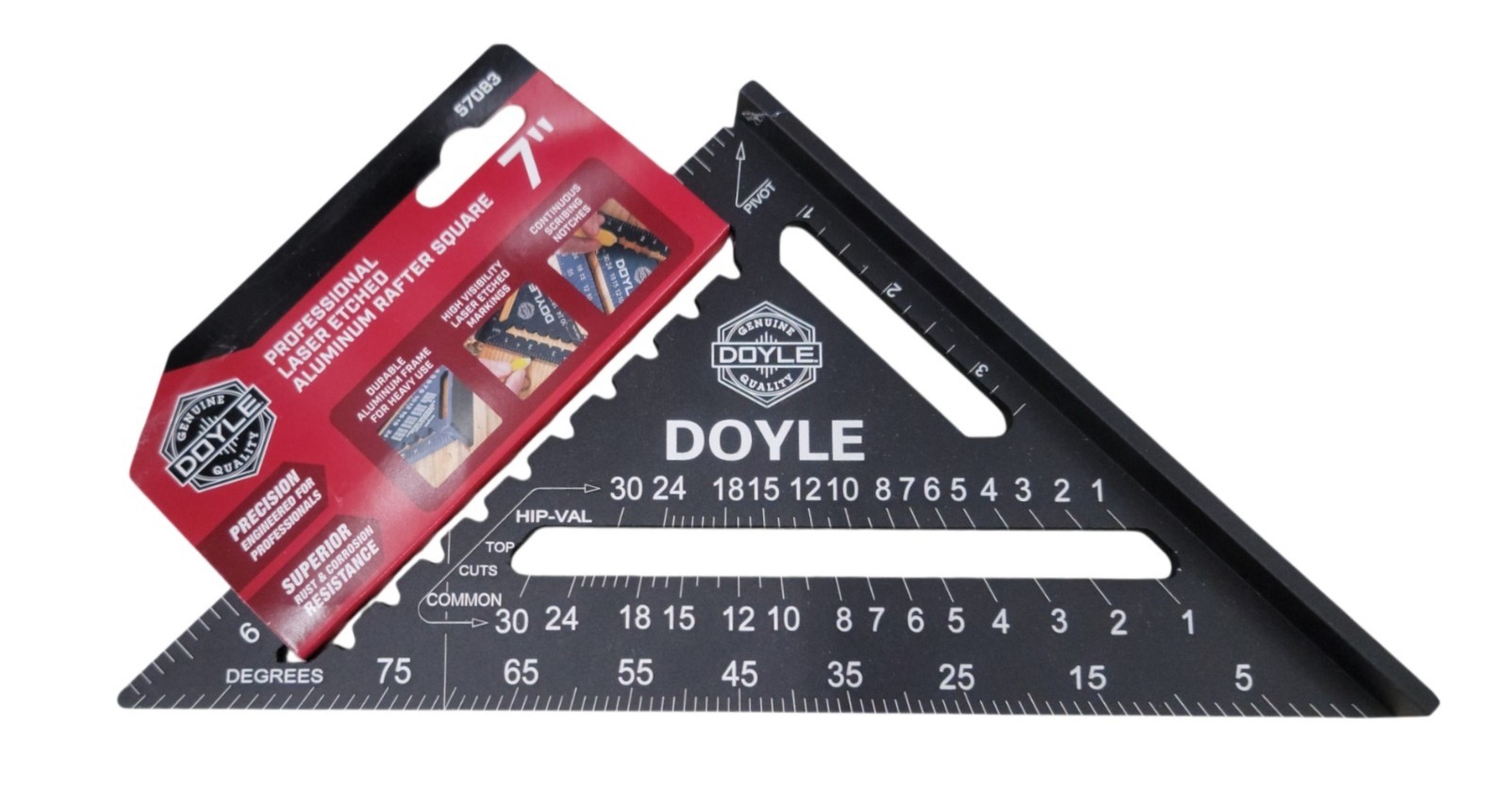 DOYLE 7 in /Stanley 7" . Professional Rafter Square gallery