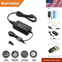Universal DC 12V 5A Adapter – Perfect for LED Strips, Audio Amps & More