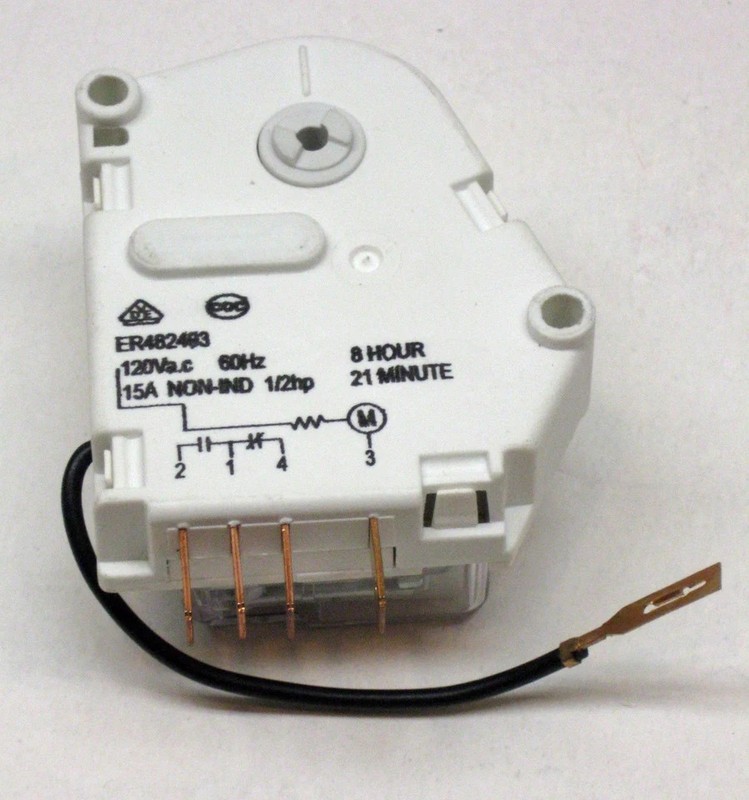 Refrigerator Defrost Timer Control for Whirlpool W10822278 483212 gallery