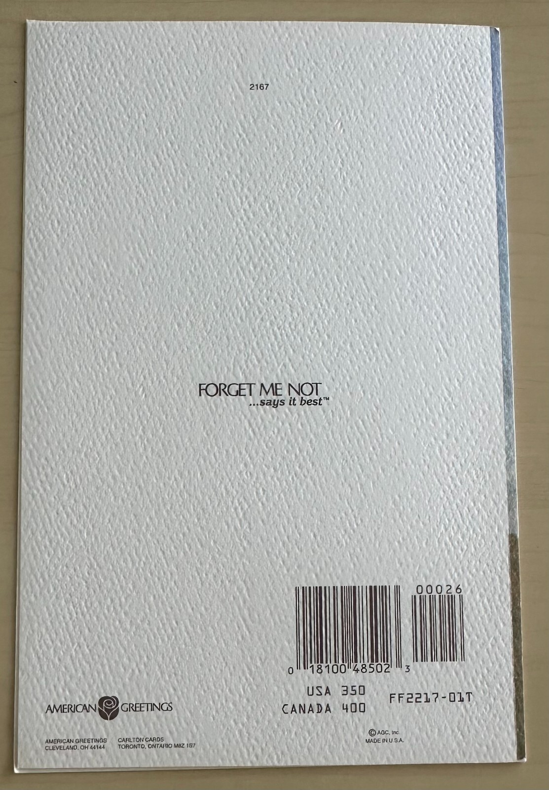 Someone Special Like A FATHER'S DAY GREETING CARD ; BRAND NEW - Forget Me Not gallery