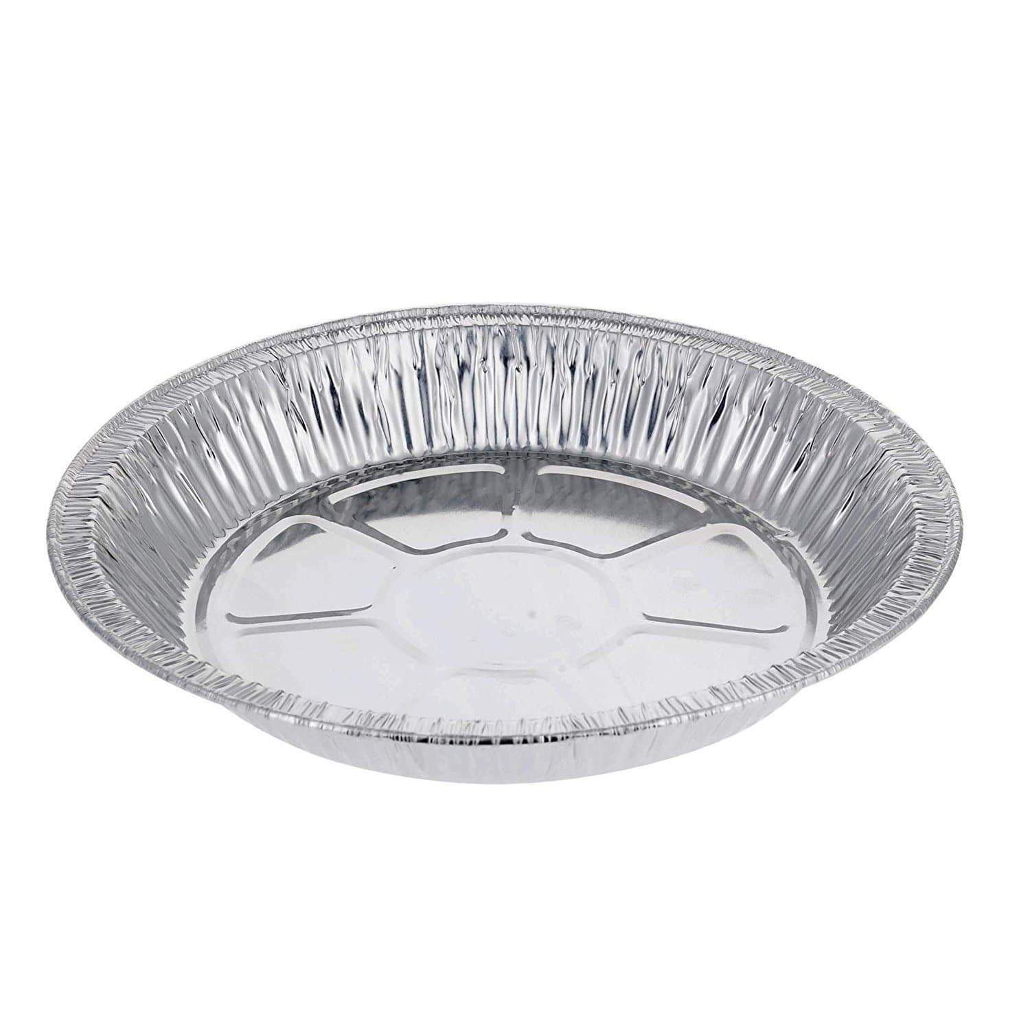 9'' Pie Pans / Disposable Plates / Aluminum Foil Quiche Pan / Tart Tins gallery