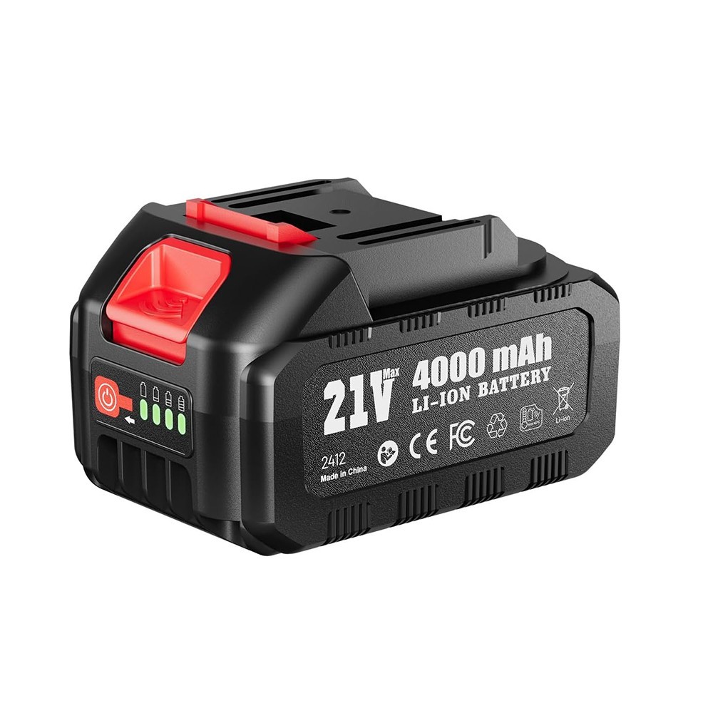 2PACK 21V 4000mAh Rechargeable Battery for Chainsaw Impact Wrench Power Tool gallery