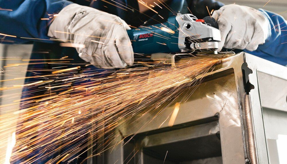 Bosch 4-1/2 Inch Angle Grinder, Refurbished gallery