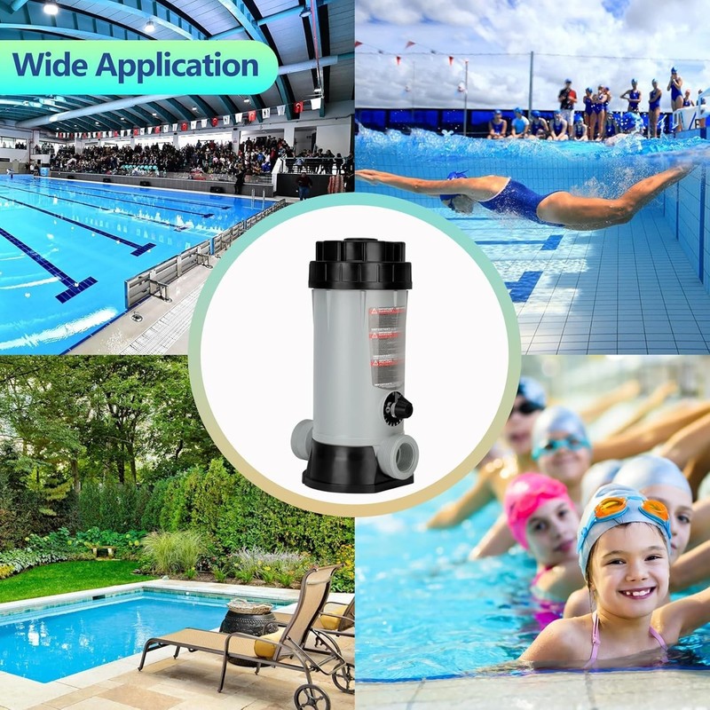 Professional CL220 Off-line Automatic Chlorinator, 9 lbs Capacity for Pool & ... gallery