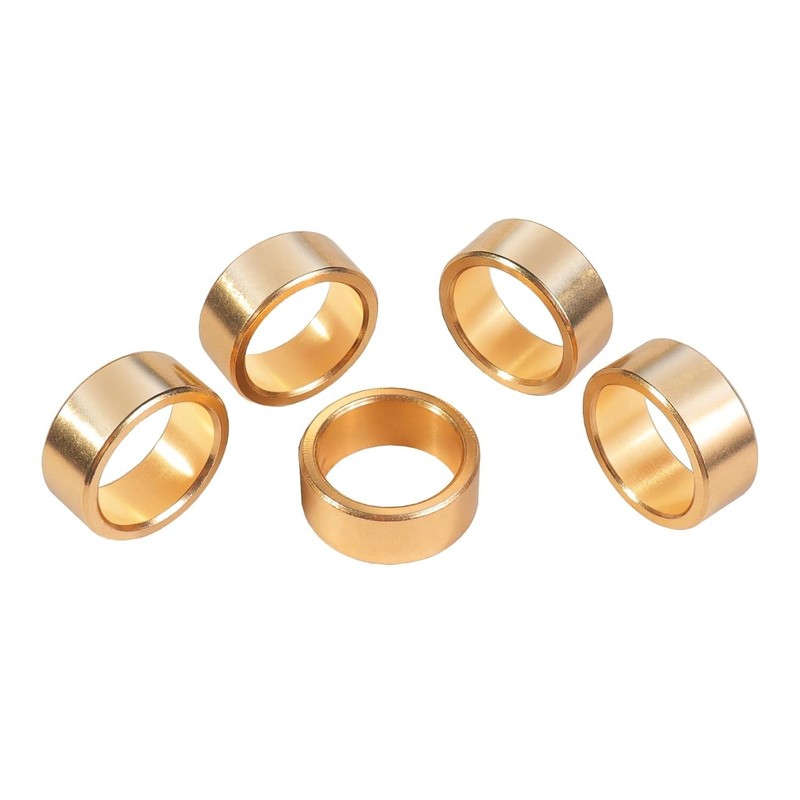 Durable 5-Pack TS400 Arbor Reducers - Brass Construction for Long-lasting Use gallery