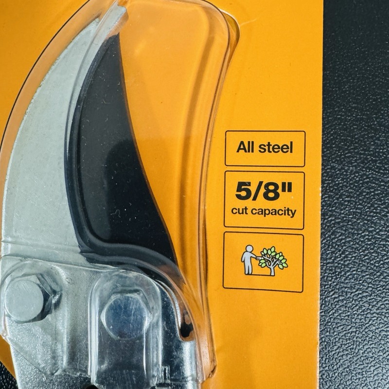 Fiskars Pruner Shears 5/8” Cutting Capacity Steel Blades And Shears NEW gallery