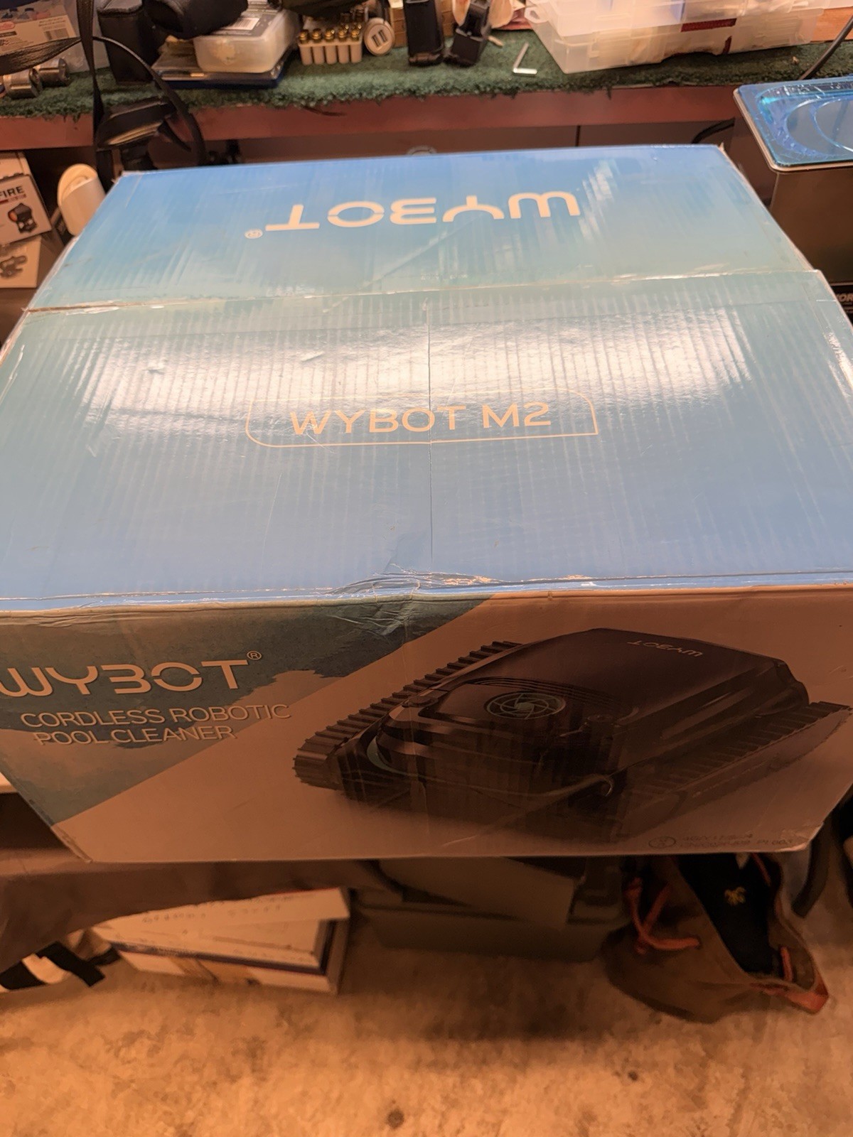 NEW WYBOT M2 Cordless Robotic Pool Cleaner for In Ground Pools with AI vision gallery