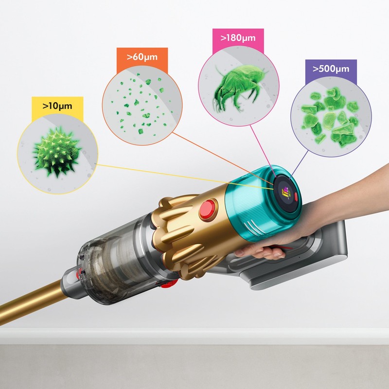 Dyson V12 Detect Slim Absolute Cordless Vacuum | Gold | Refurbished gallery