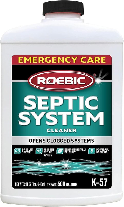 32 Oz Unscented Septic Cleaner - Safe for Drains & 500-Gallon Systems gallery