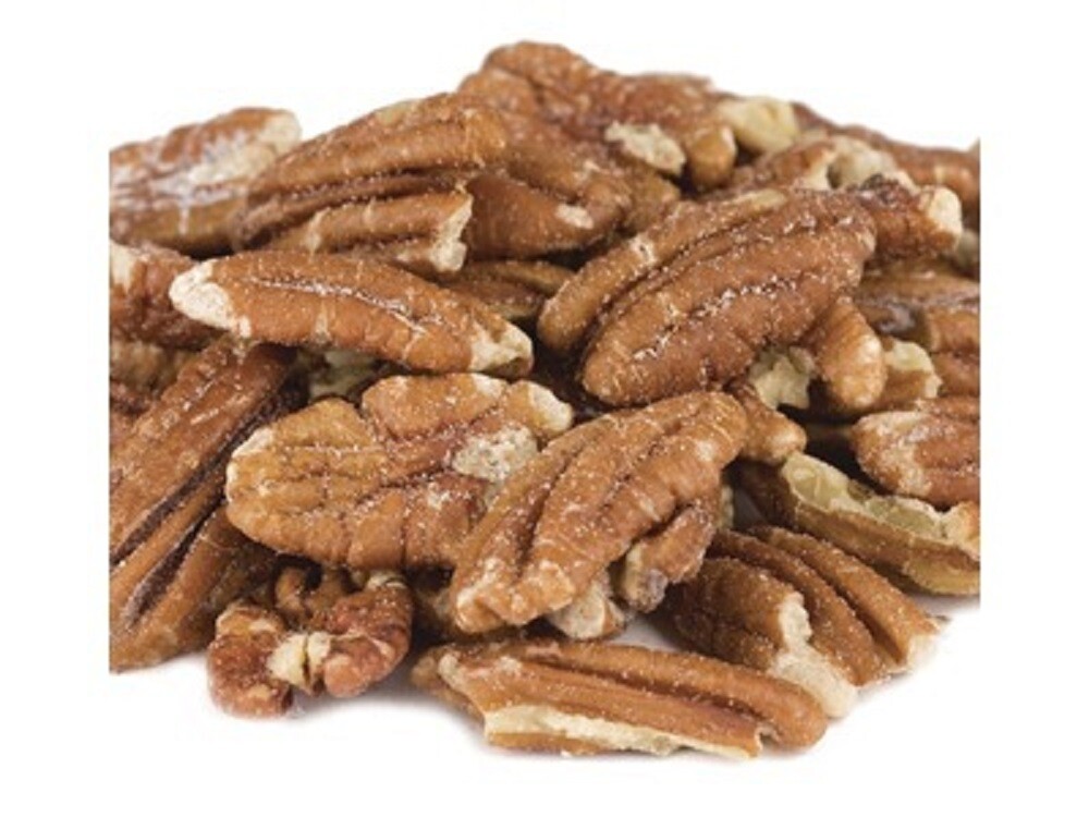 PECANS - Roasted / Salted Mammoth Pecan Halves - Select Weight gallery