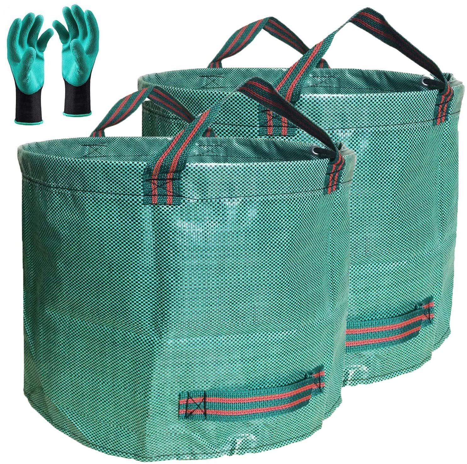 Professional 2pack 80 Gallon Big Yard Garden Bags d26 H33 Inch With Gardening gallery