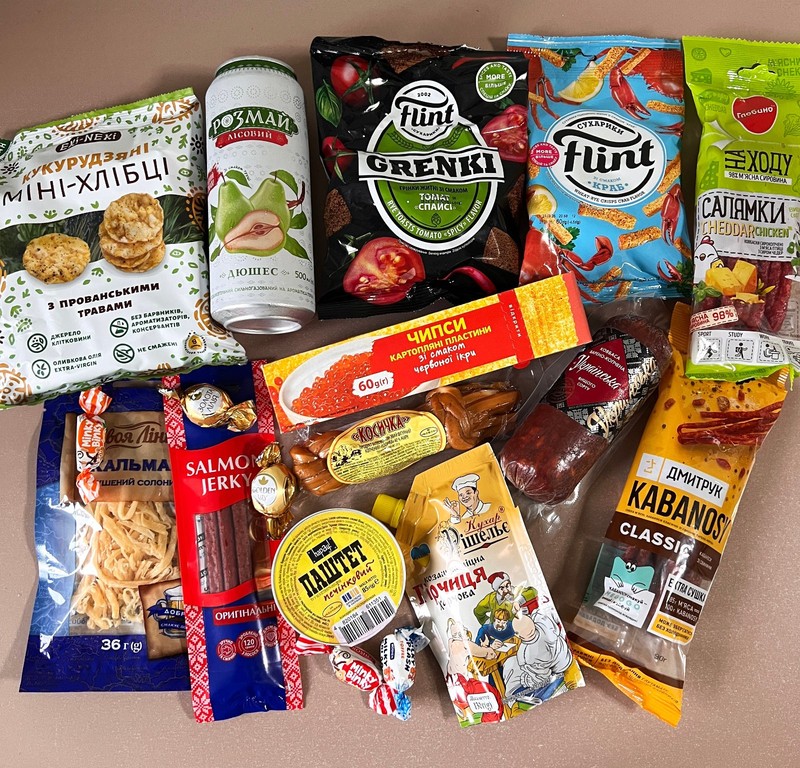 Odesa Ukraine Gift Snack Set Authentic Ukrainian Treat Selection with Beverage gallery