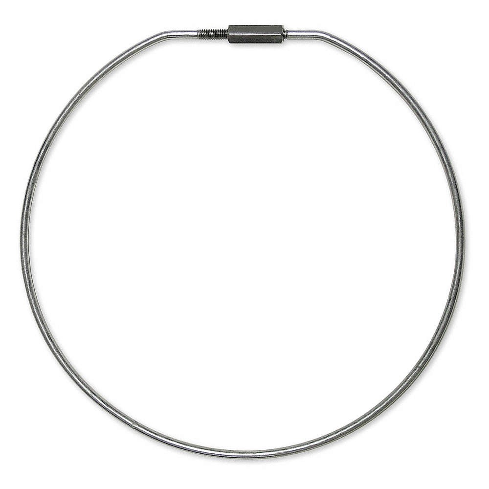 LUCKY LINE PRODUCTS 7961 Split Key Ring,Gray,Steel,6 in D 35HW50 gallery