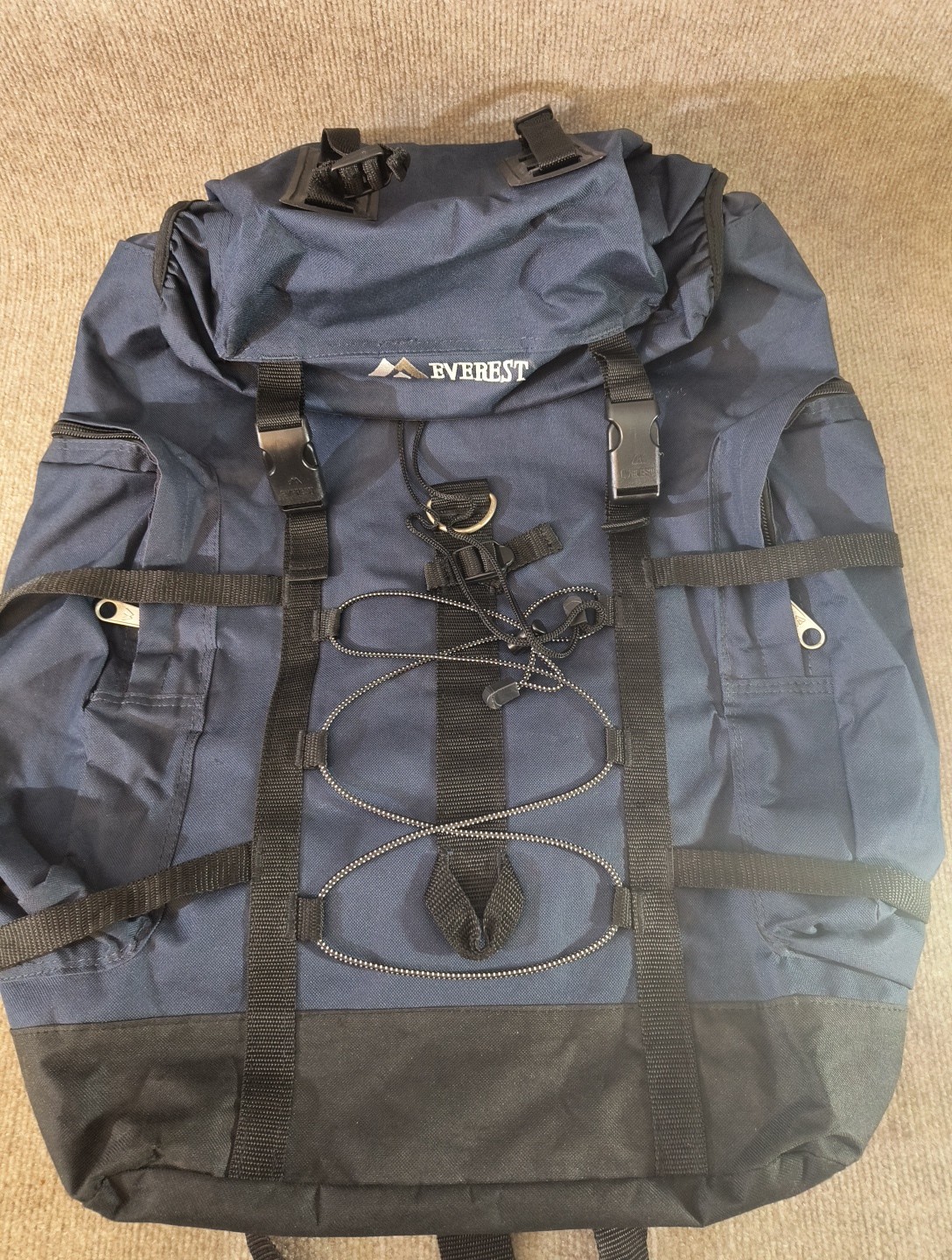 Everest Large Hiking Backpack – Outdoor Camping Travel Pack – Multiple Pockets 