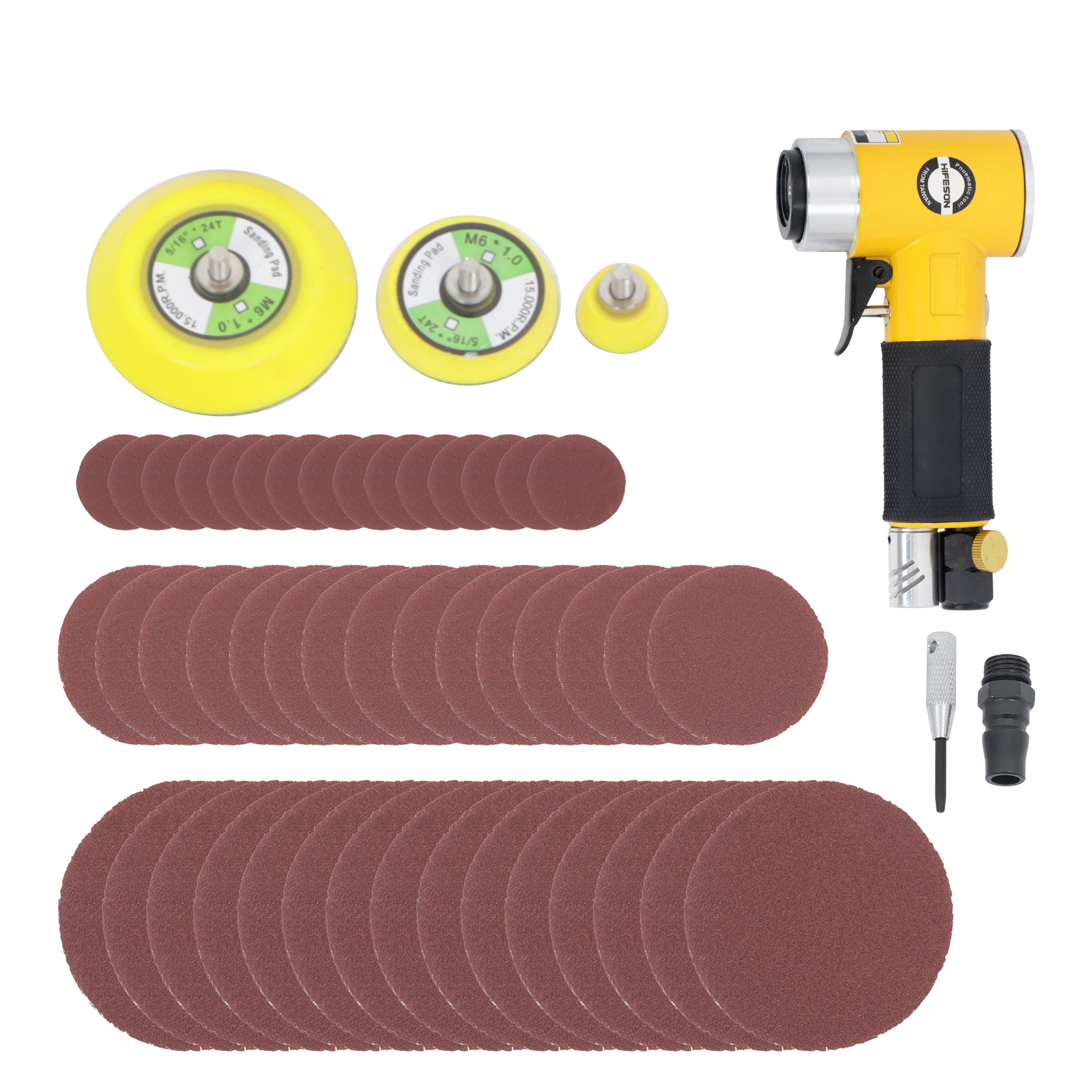 Small Orbital Sander 1/2/3 Inch Eccentric Mini Air Sander For Auto Body Work gallery
