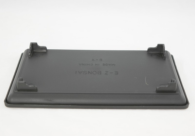 1 Rectangular Black Plastic Humidity/Drip Tray for Bonsai Tree 9"x 6"x 1" gallery