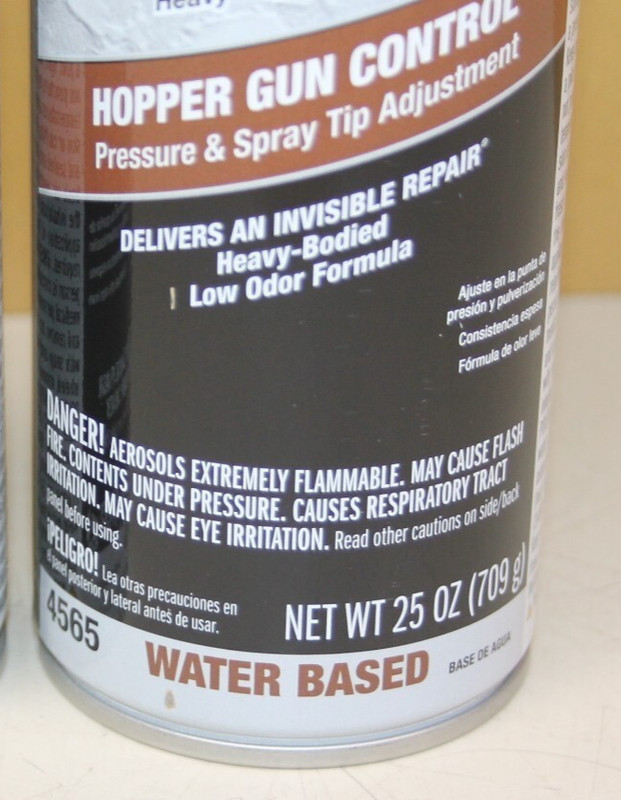 Homax Wall Texture Pro Grade KNOCKDOWN Water Based 25 oz #4565 gallery
