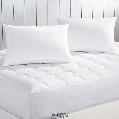 Serenity Mattress Pad & Pillow Pack Set White Full gallery