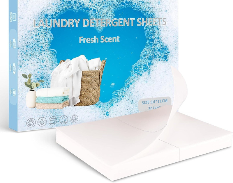 Eco Friendly Laundry Detergent Sheets Travel Size Zero Waste Lightweight Packs gallery