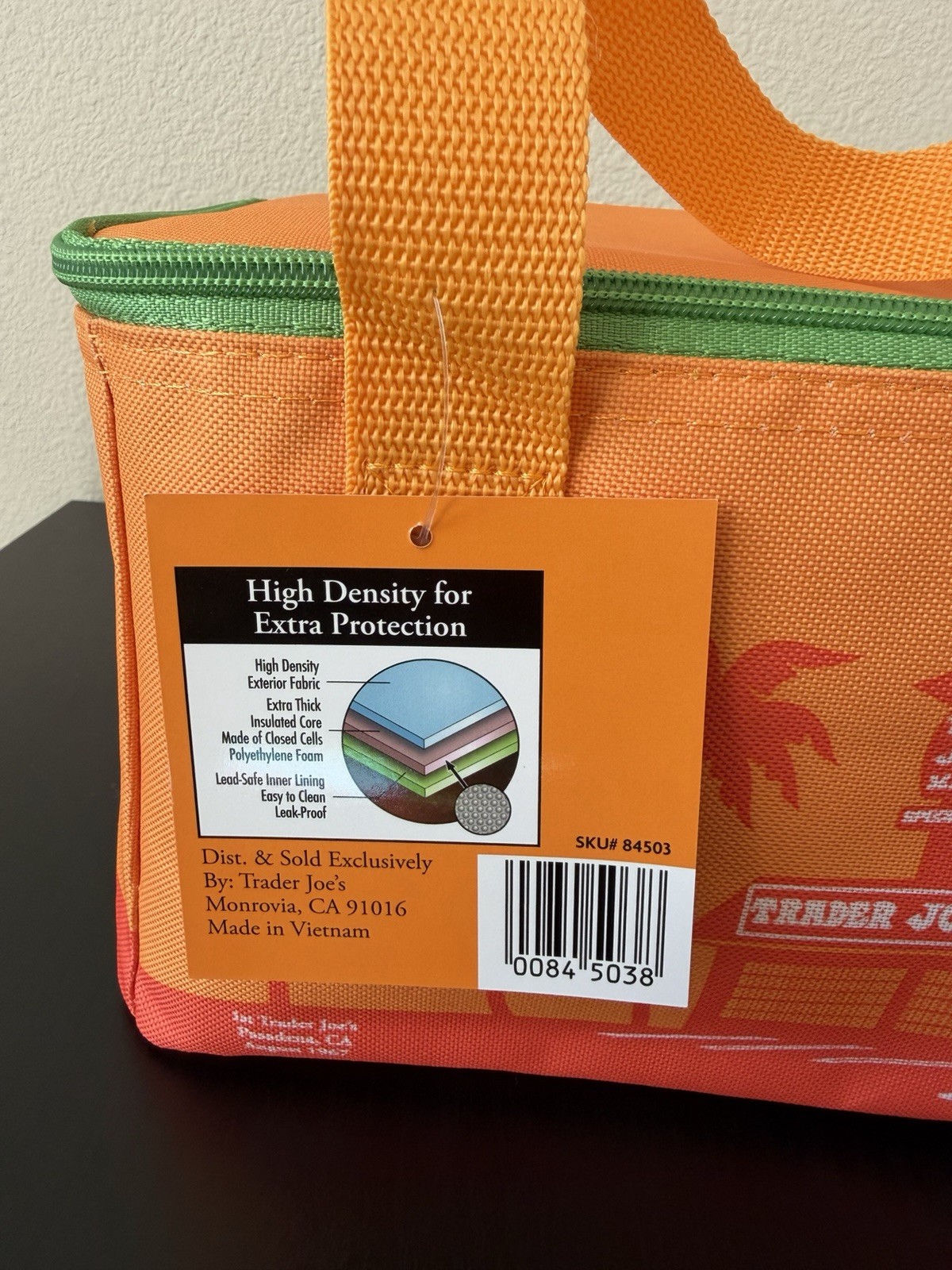 Trader Joes Mini Insulated Lunch Tote Bag - 2026 New - Orange, NWT Ready to Ship gallery