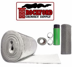 Chimney Liner Insulation Kit for 3 to 6 in. Dia. x 35 ft. Flexible Flue Liners