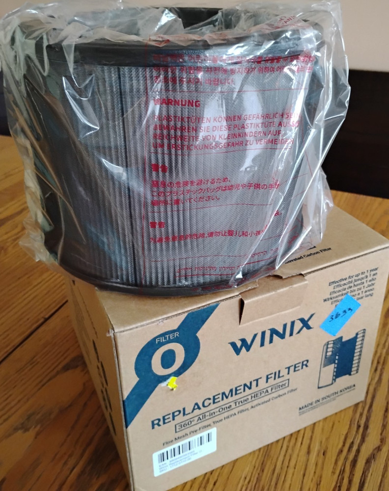 Winix Air Purifier Replacement Filter O 360 All-in-One True HEPA 1712-0110-00