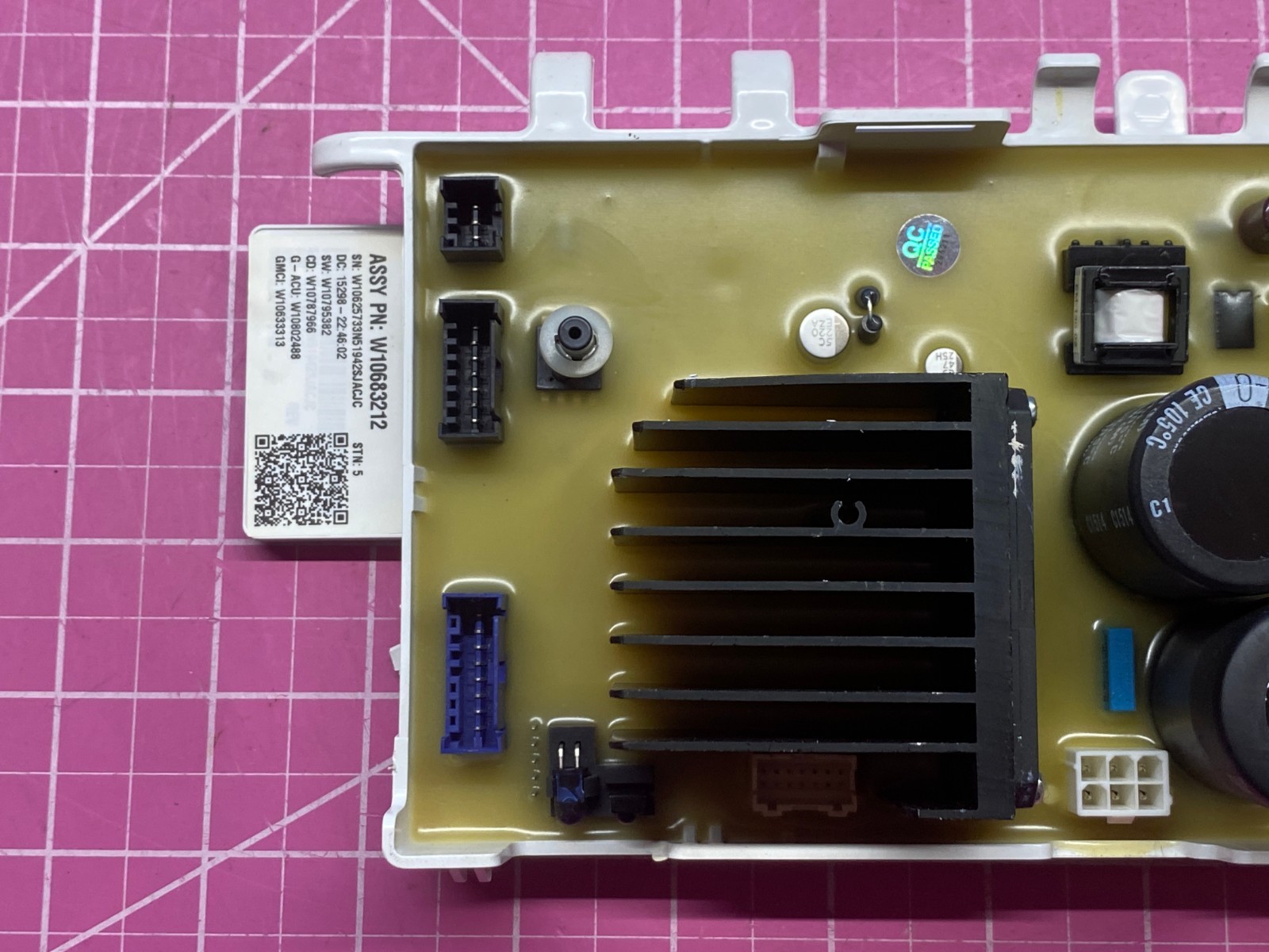 Whirlpool Kenmore Washer Main Board (BROKEN HOLDER SEE PICS) P# W10683212 gallery
